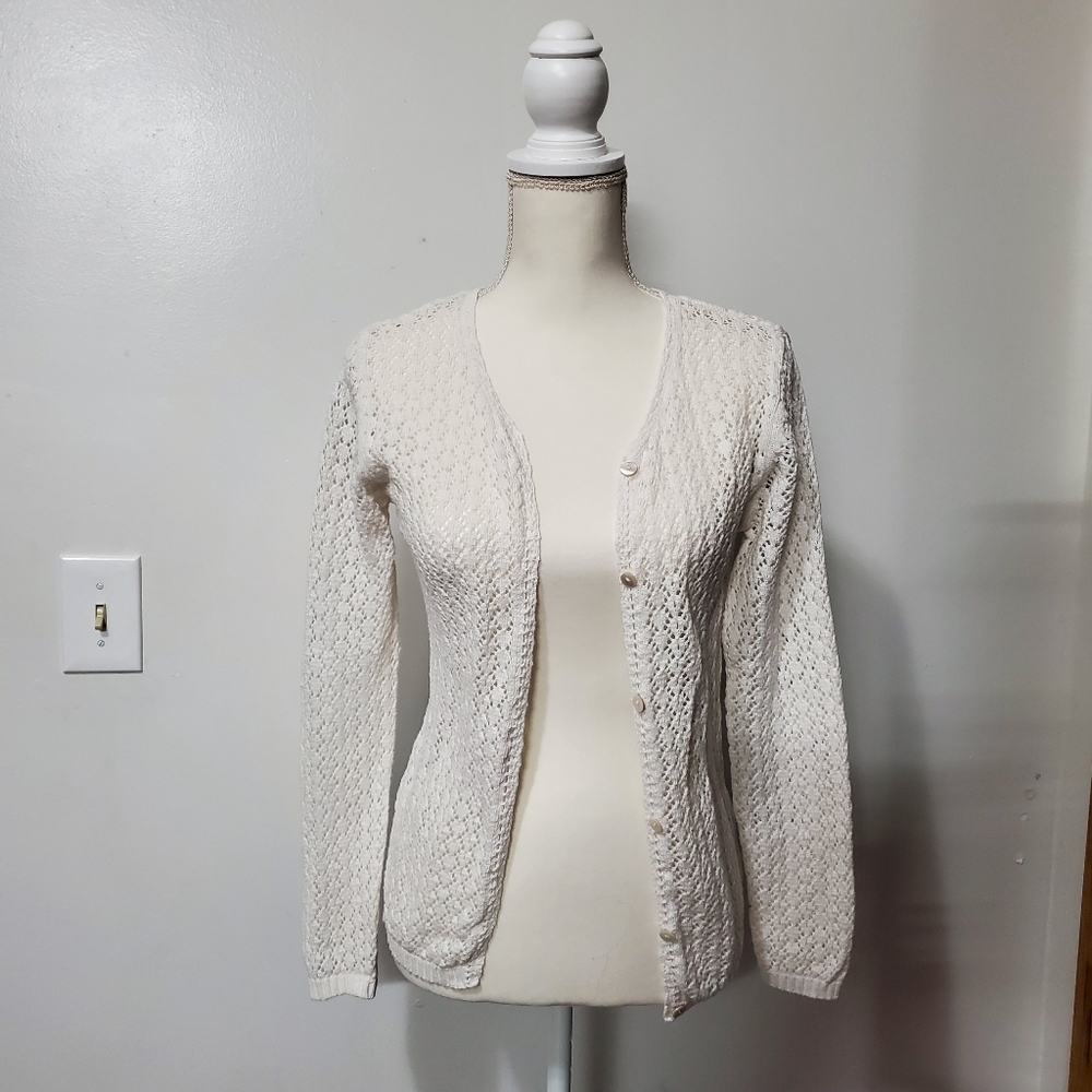 T.R. Bentley Crochet Cardigan